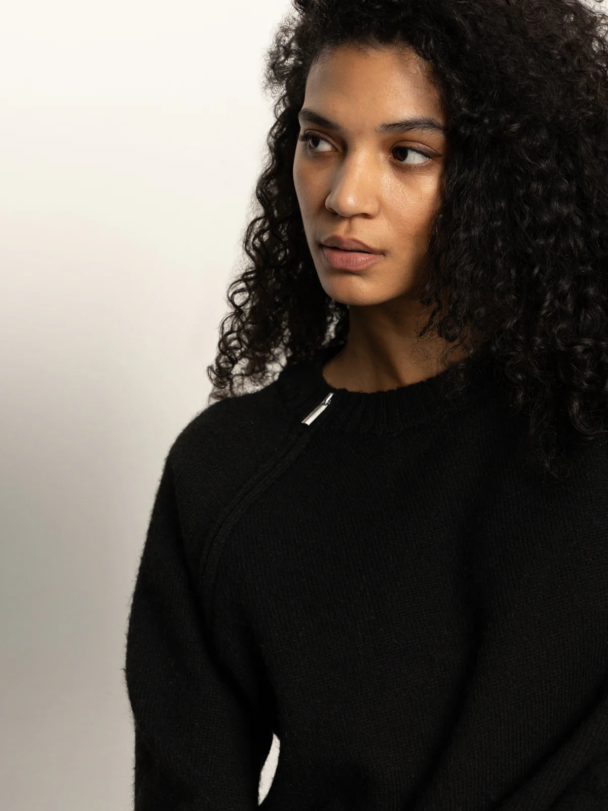 Zip It Sweater - Black
