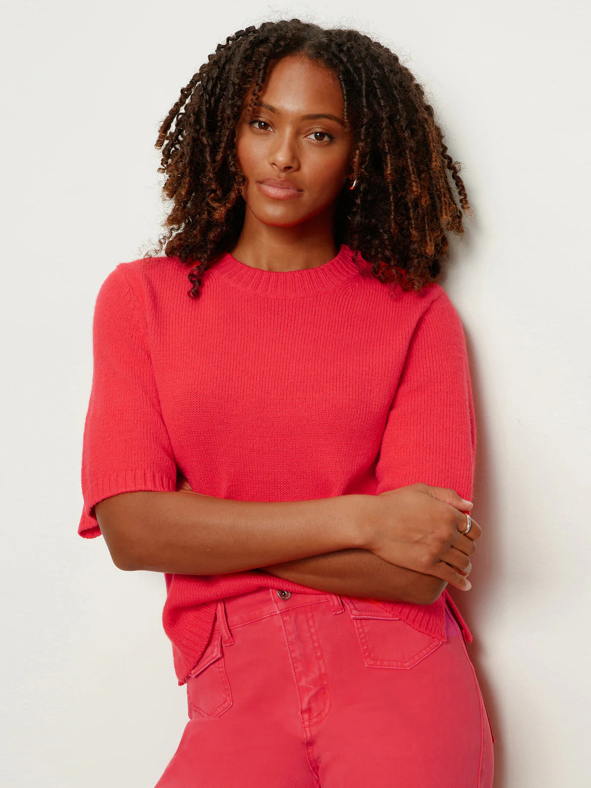 Perfect Sweater Tee - Tulip