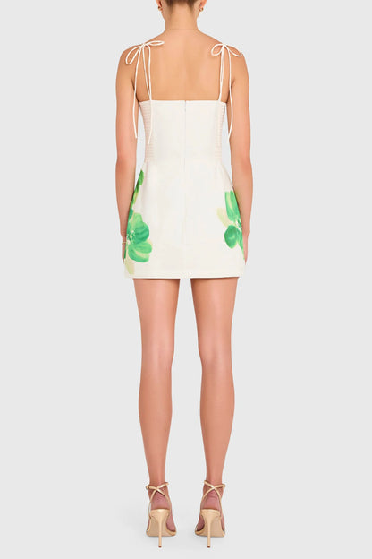 Amanda Uprichard - Taylor Skort Romper - Sendai Print