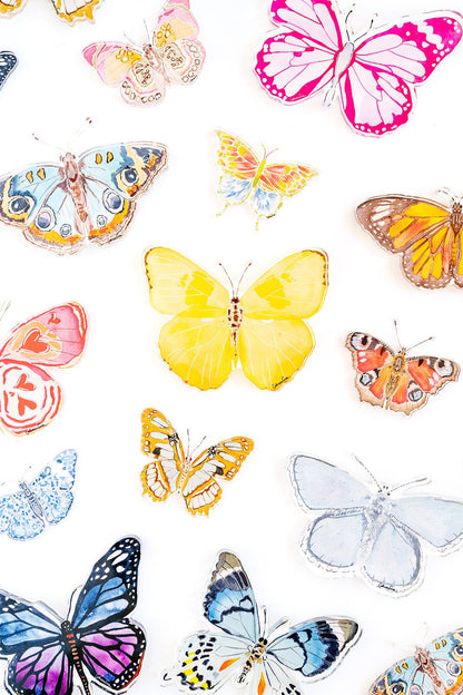 Monarch Butterfly Acrylic Art Block