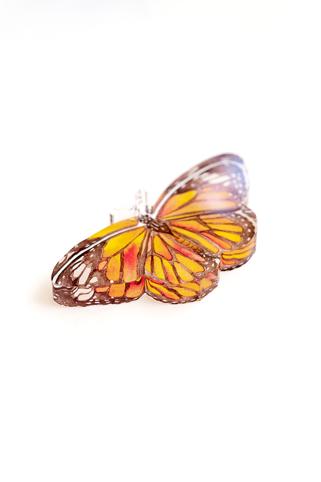 Monarch Butterfly Acrylic Art Block