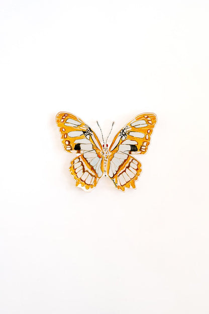 Orange Butterfly Acrylic Art Block