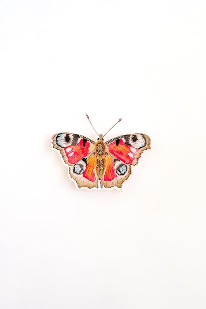 Peacock Butterfly Acrylic Art Block