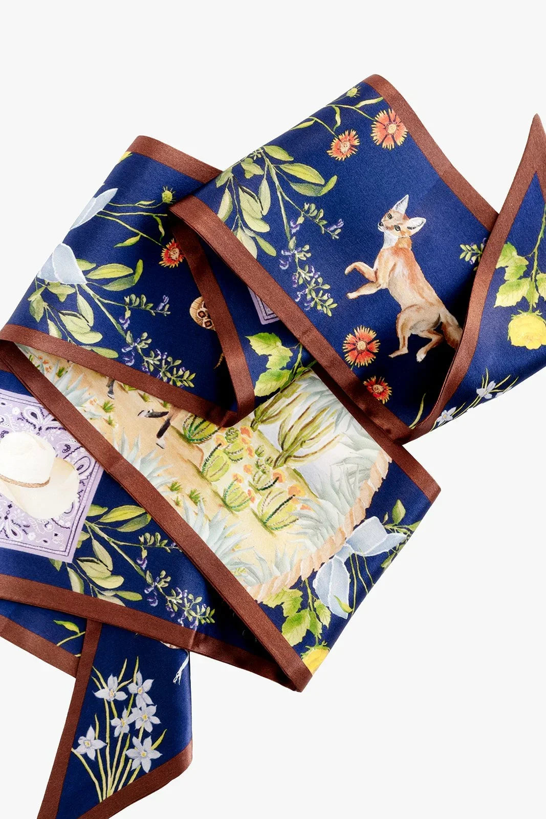 Ranch Life Silk Ribbon Scarf
