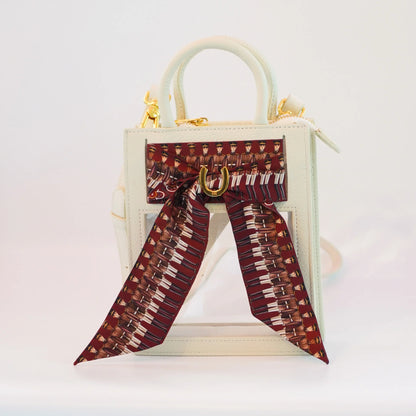 Mini Calista Clear + Chain of Cadets Twillionaire - Oyster