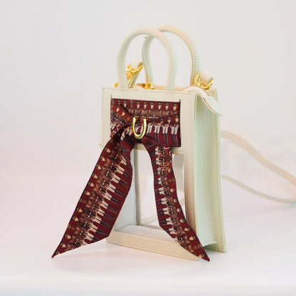 Mini Calista Clear + Chain of Cadets Twillionaire - Oyster