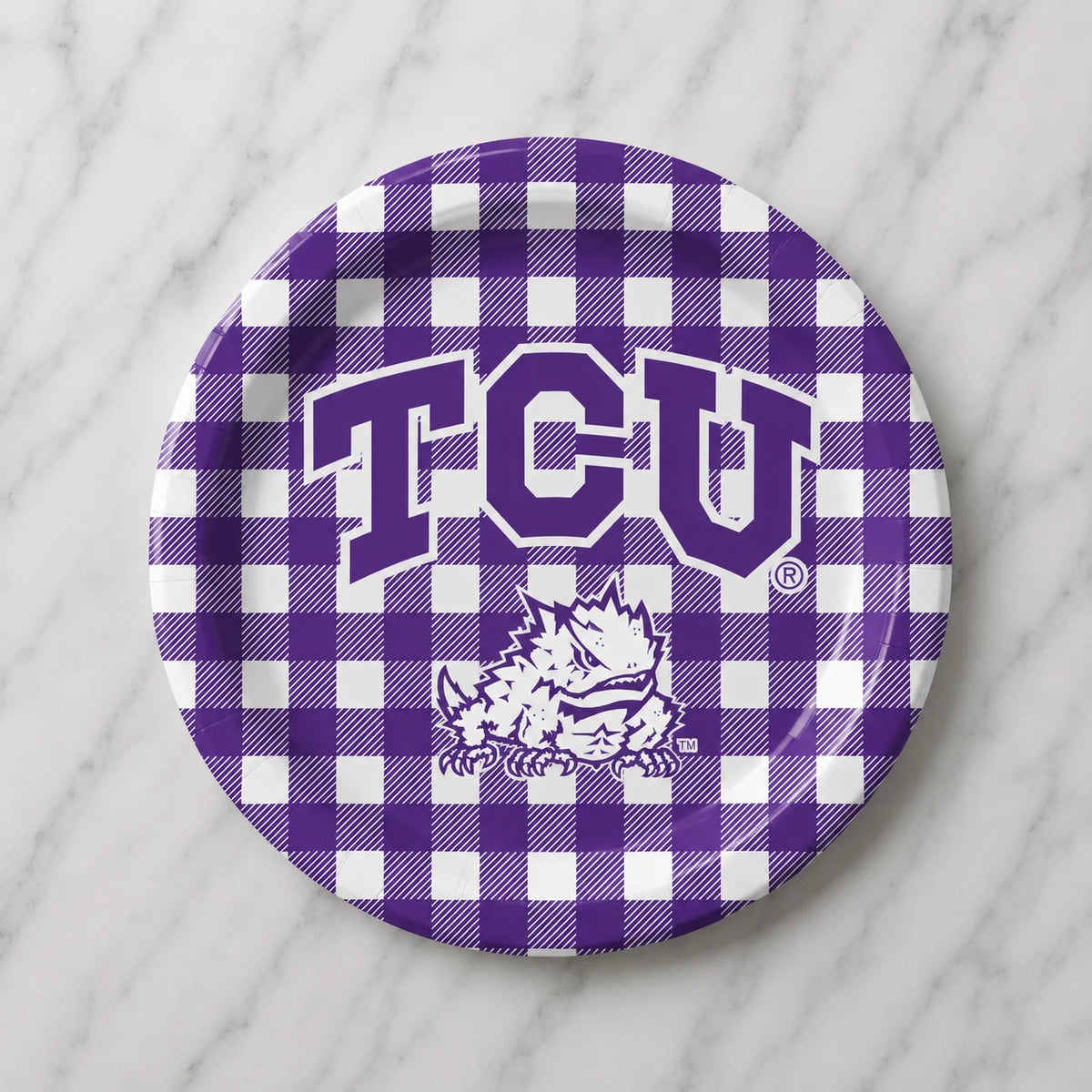 9" Dinner Plates - TCU