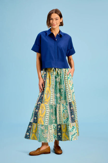Market Skirt - Paisley Ribbon