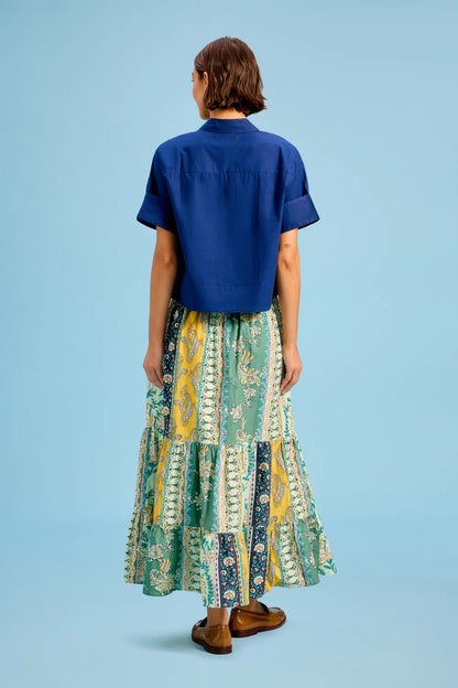 Market Skirt - Paisley Ribbon