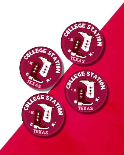 Tart By Taylor - KICKOFF COASTERS | COLLEGE STATION