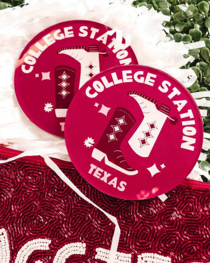 Tart By Taylor - KICKOFF COASTERS | COLLEGE STATION