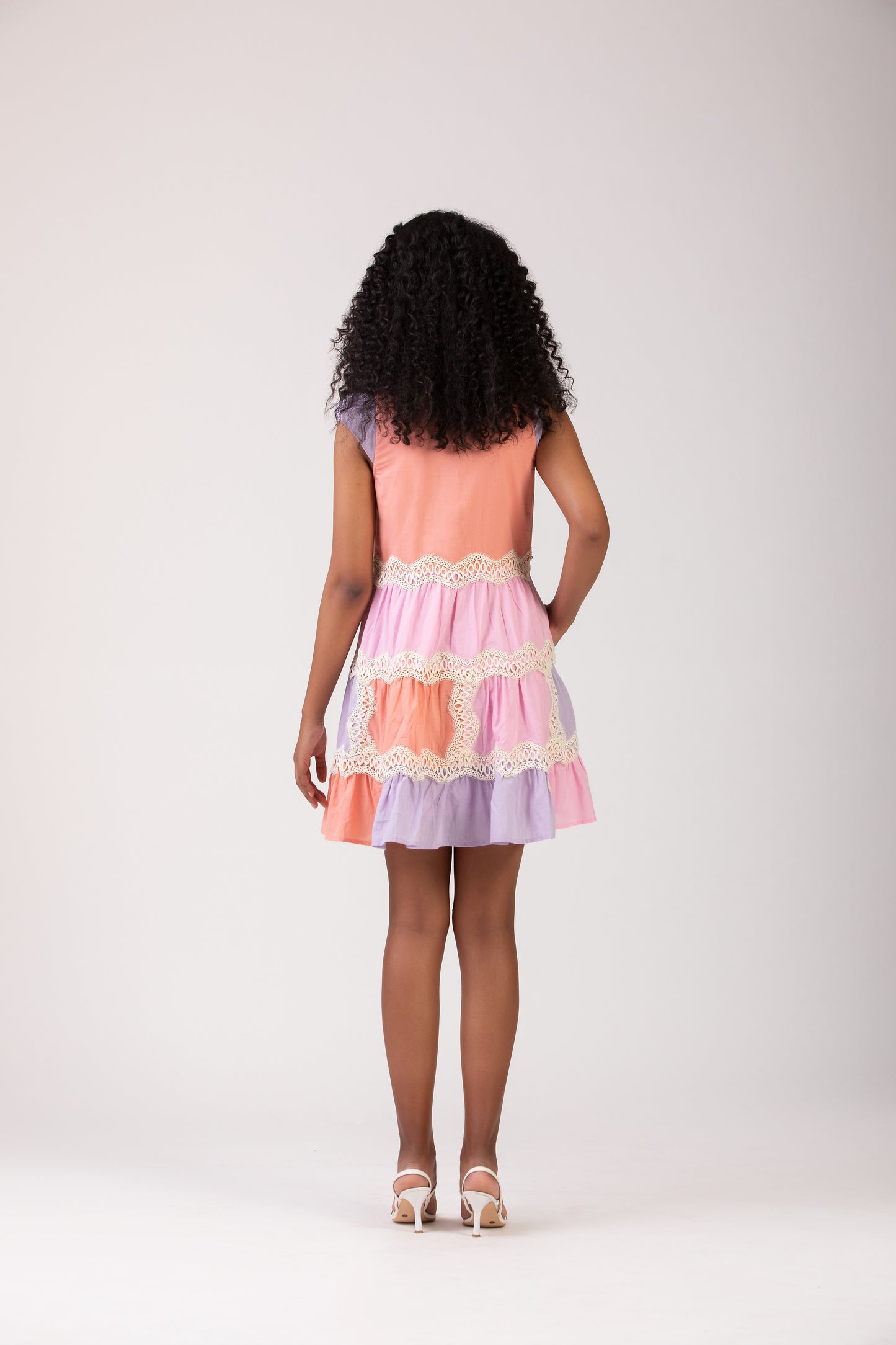 Celina Moon - The Holly Mini Dress - Multi