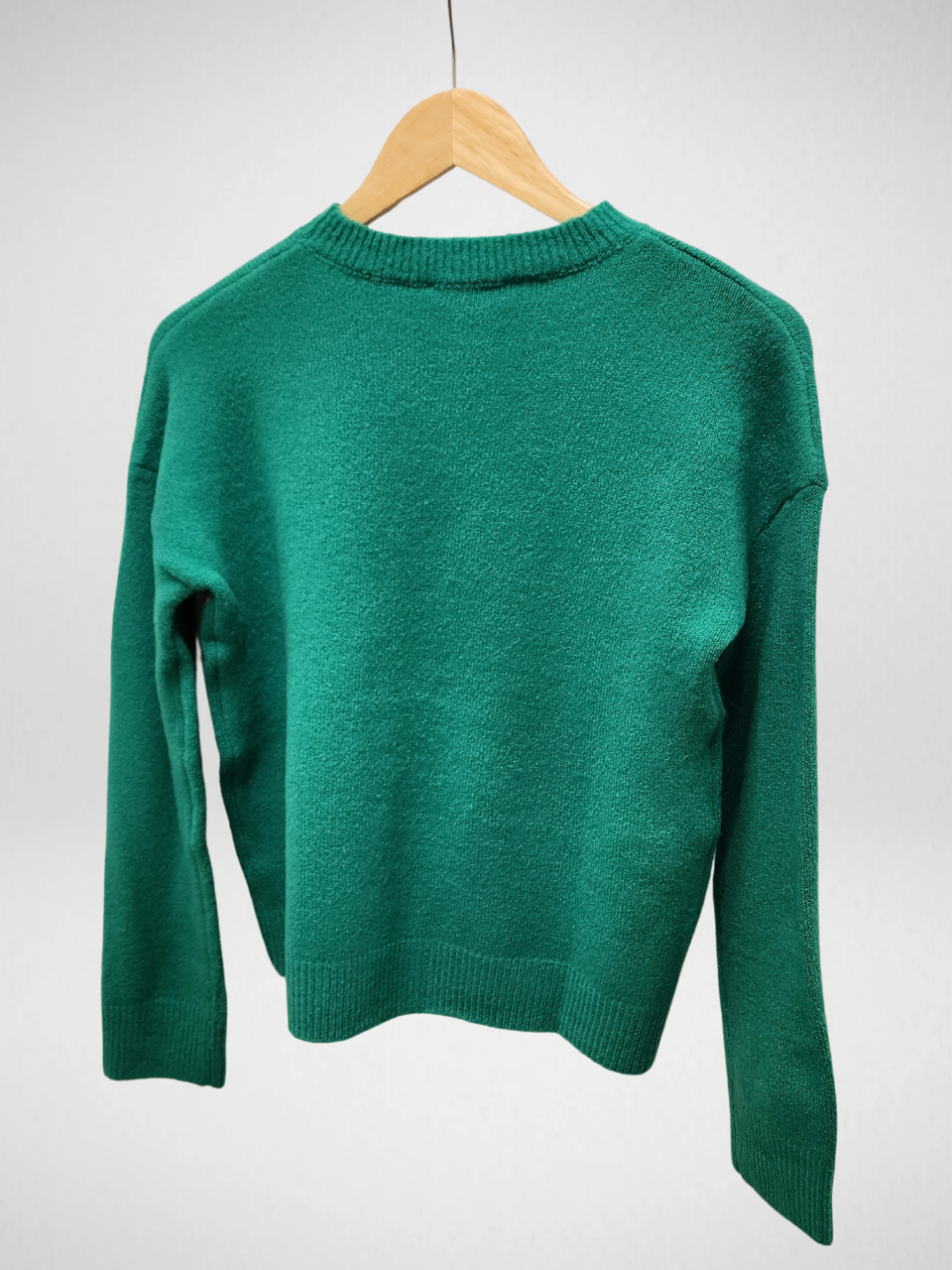 THML - Heart Knit Sweater - Green