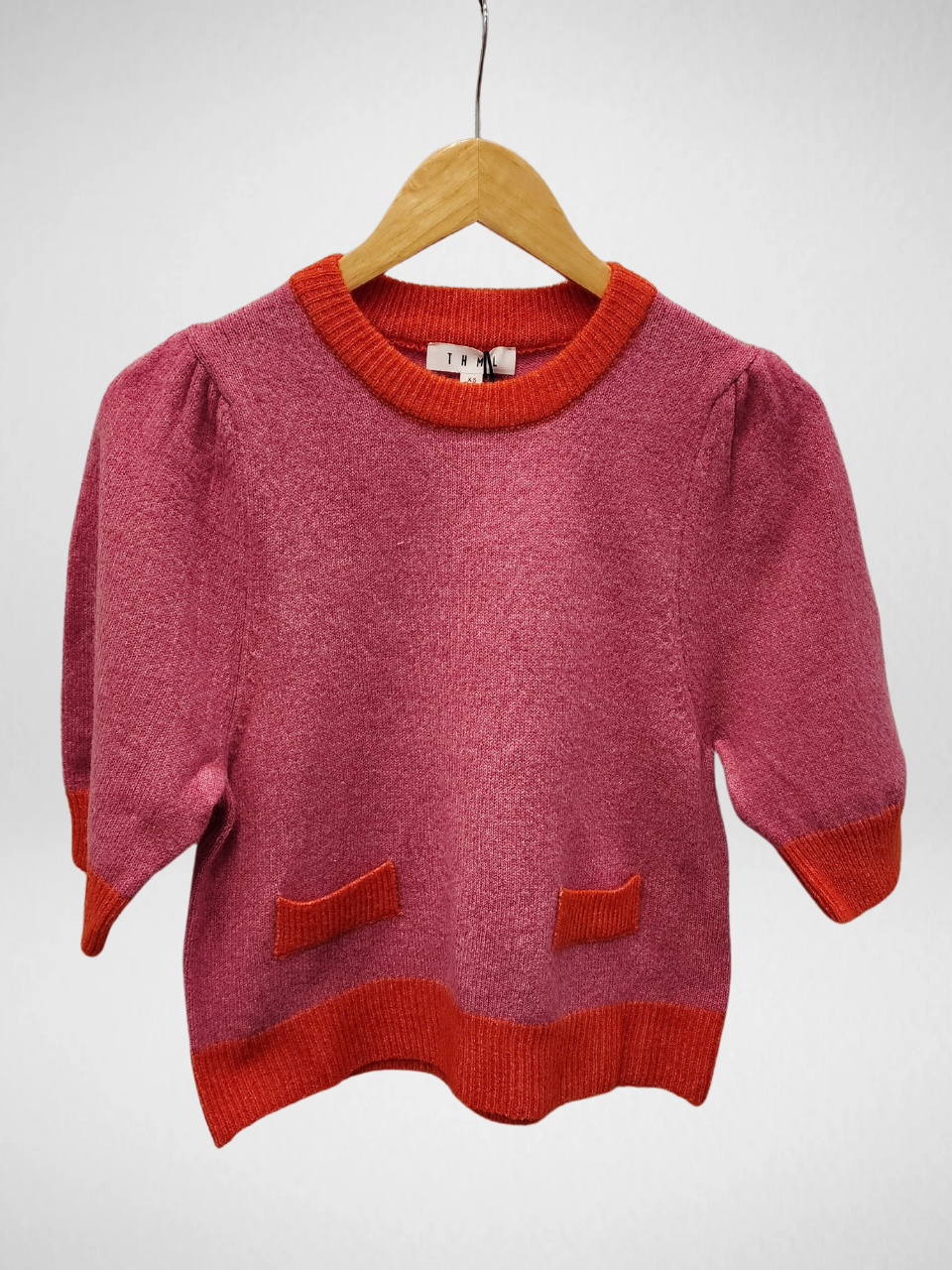 THML - Two Tone Sweater - Pink