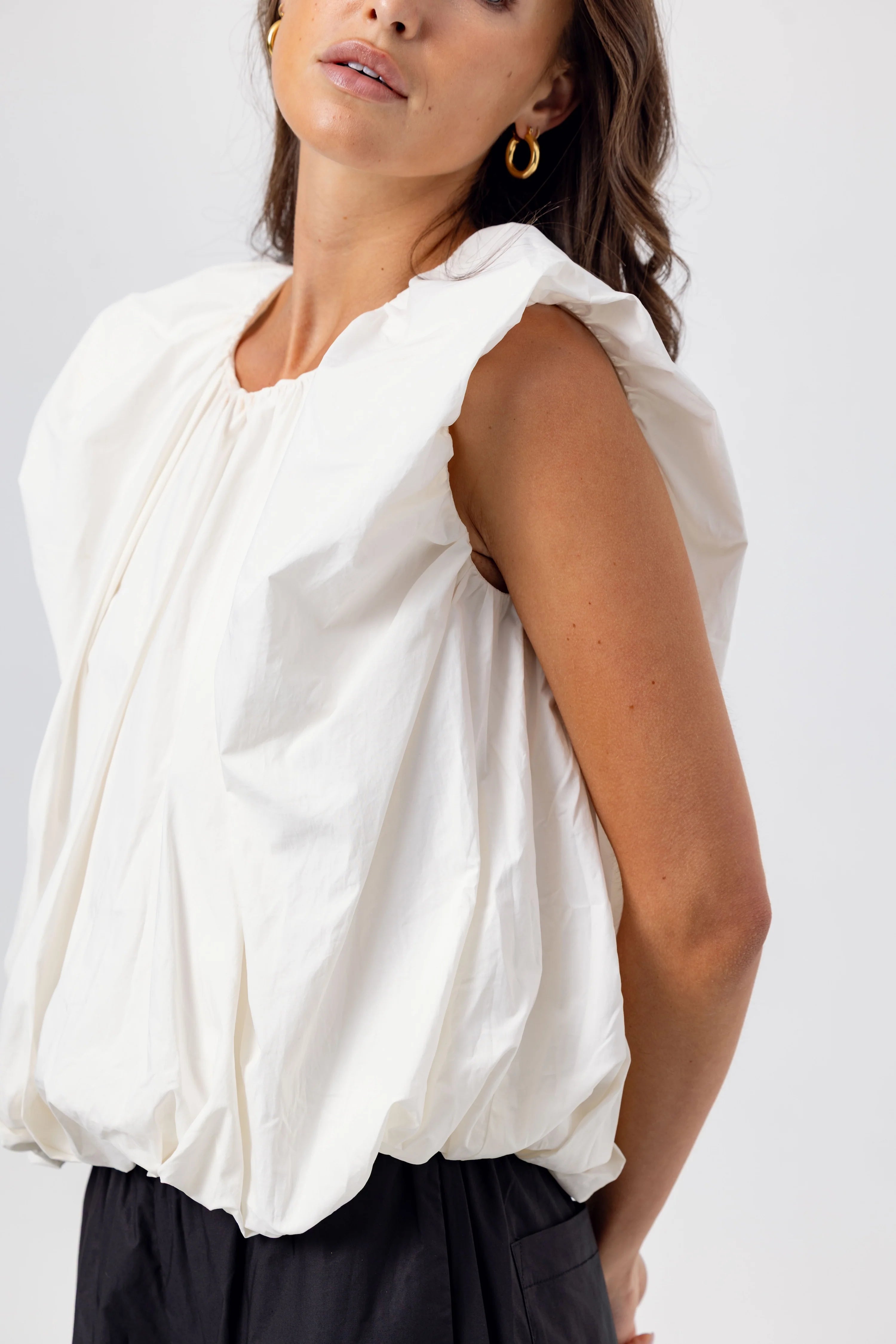 Keira Top - Whisper White