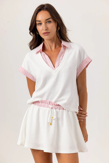 Graye Skirt - Coconut Milk