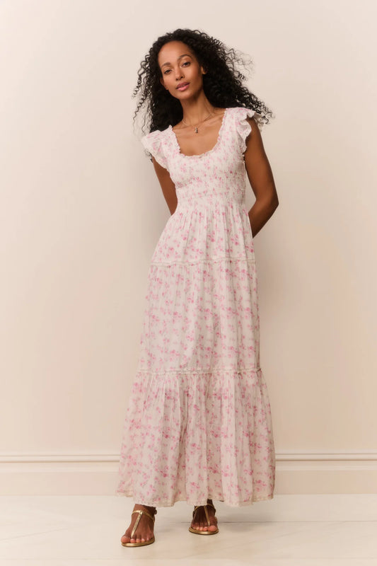 Chessie Blooming Floral Maxi Dress - Rustic Floral