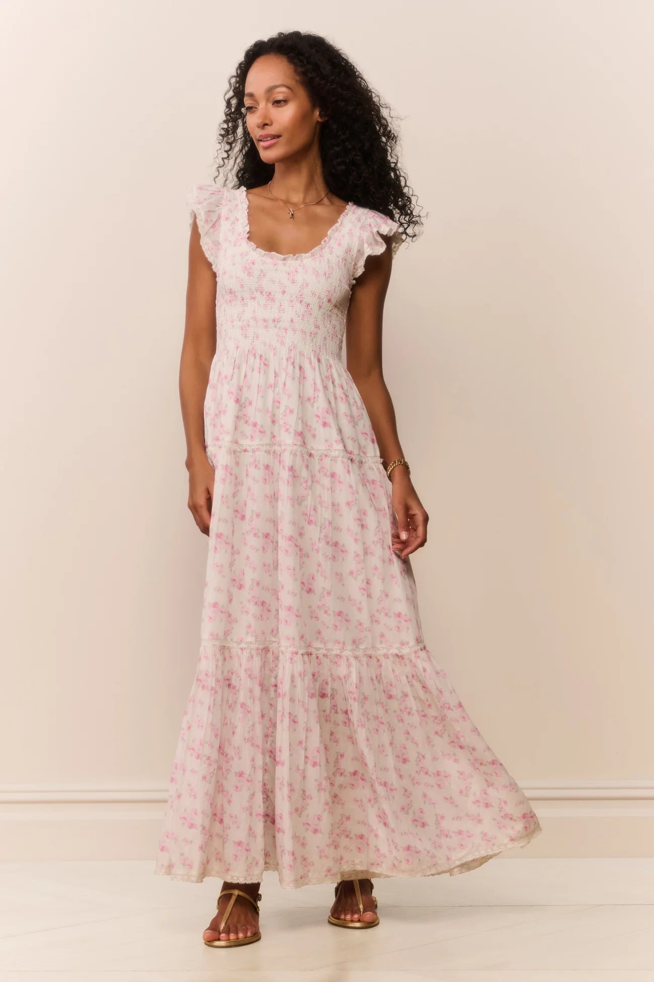 Chessie Blooming Floral Maxi Dress - Rustic Floral