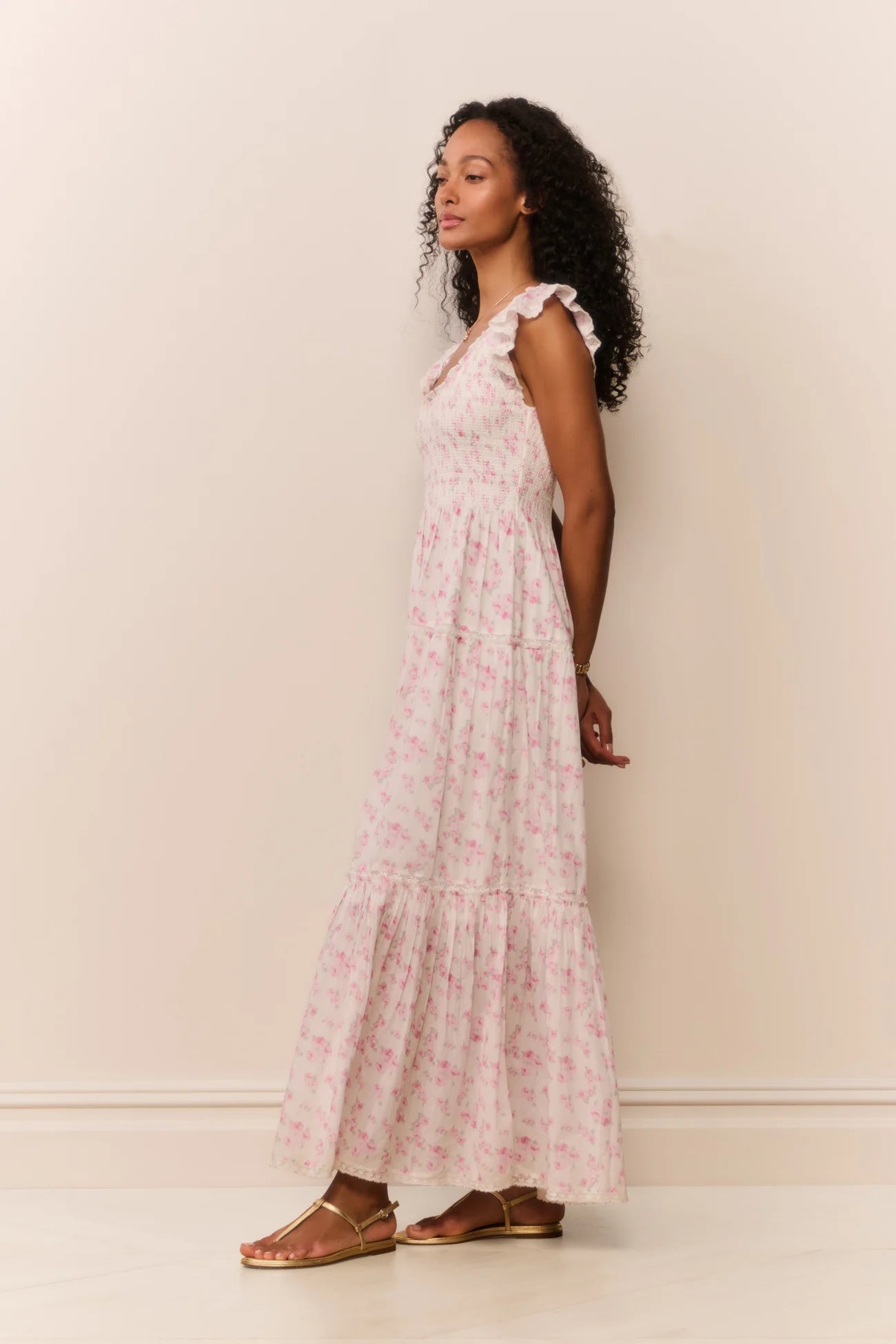 Chessie Blooming Floral Maxi Dress - Rustic Floral