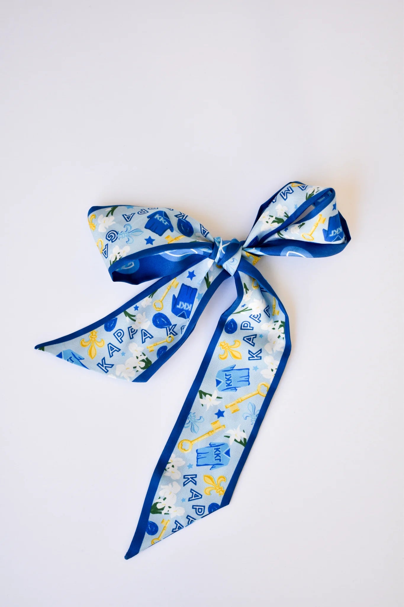 Saturday Silks - Kappa Kappa Gamma Skinny Scarf