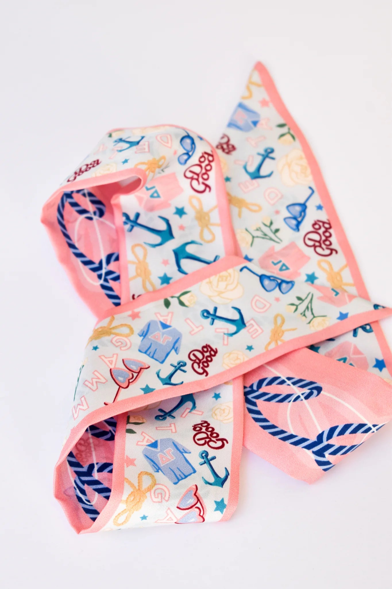 Saturday Silks - Delta Gamma Skinny Scarf