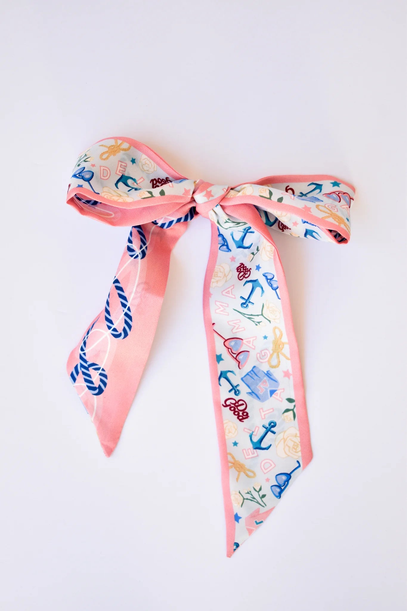 Saturday Silks - Delta Gamma Skinny Scarf