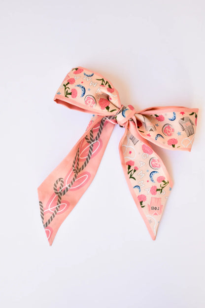 Saturday Silks - Gamma Phi Beta Skinny Scarf