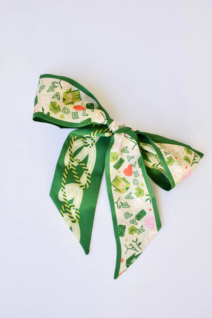 Saturday Silks - Kappa Delta Skinny Scarf