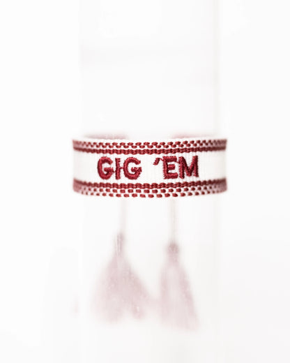 Gig'em Bracelet