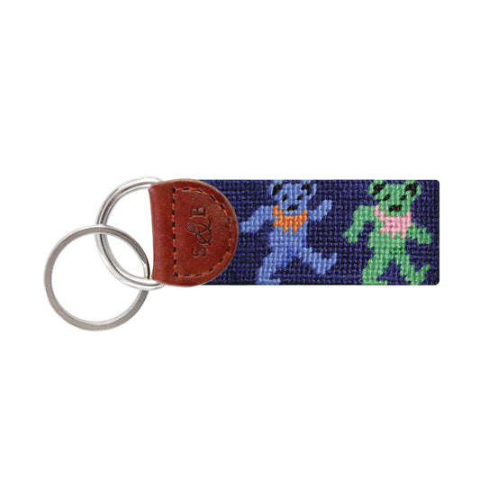 Dancing Bears Key Fob (Navy)