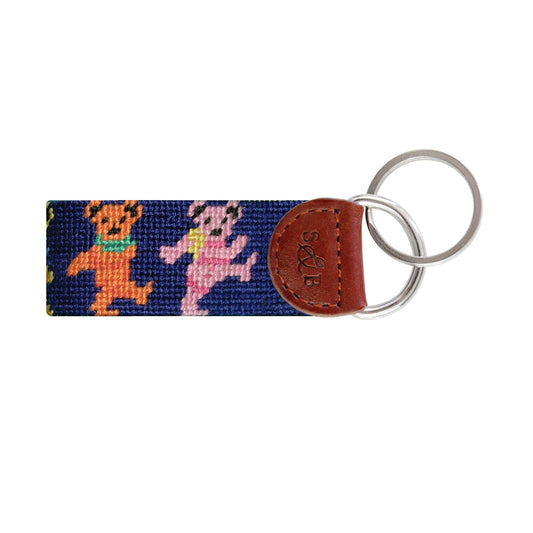 Dancing Bears Key Fob (Navy)