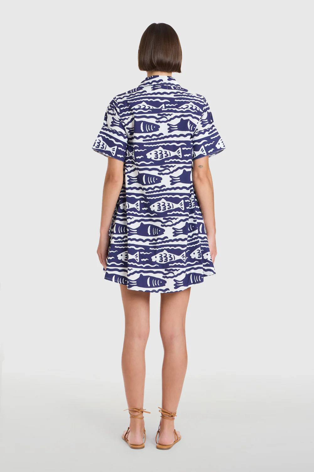 Dock Dress - Fish Print