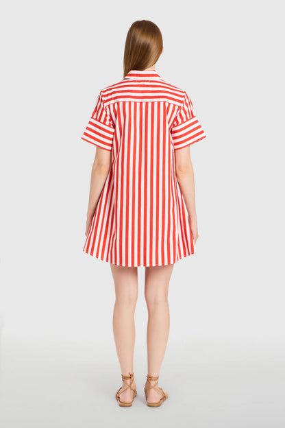 Dock Dress - Red Stripes