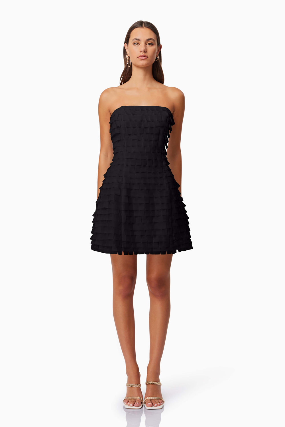 ELLIATT - Hailey Strapless Mini Party Dress - Black