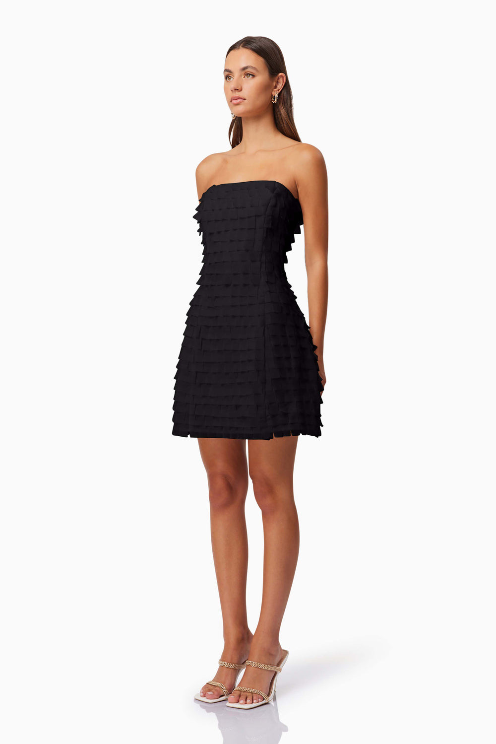 ELLIATT - Hailey Strapless Mini Party Dress - Black