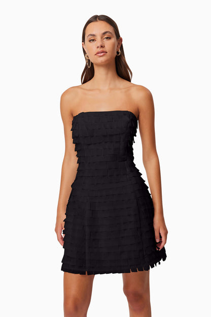 ELLIATT - Hailey Strapless Mini Party Dress - Black