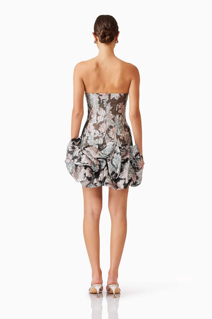 ELLIATT - Dahlia Strapless Mini Dress - Floral