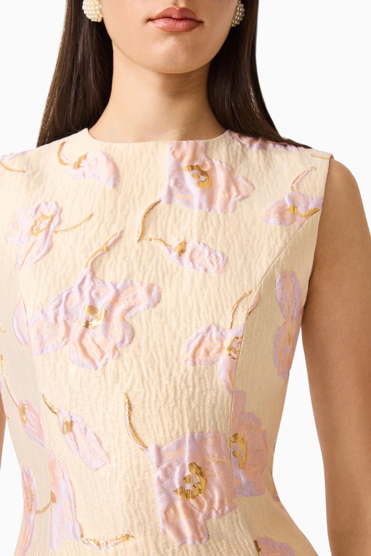 Carys A-Line Mini Dress in Cream
