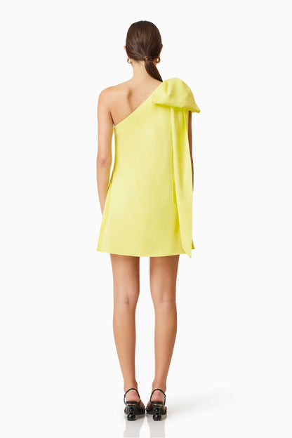 ELLIATT - Kennedy Mini Party Dress - Yellow