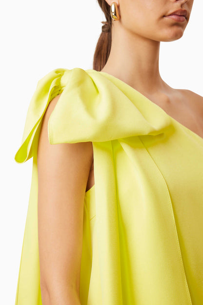 ELLIATT - Kennedy Mini Party Dress - Yellow