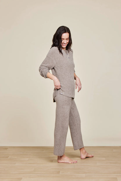 Barefoot Dreams - CozyChic Lite® Textured Pullover - Nickel