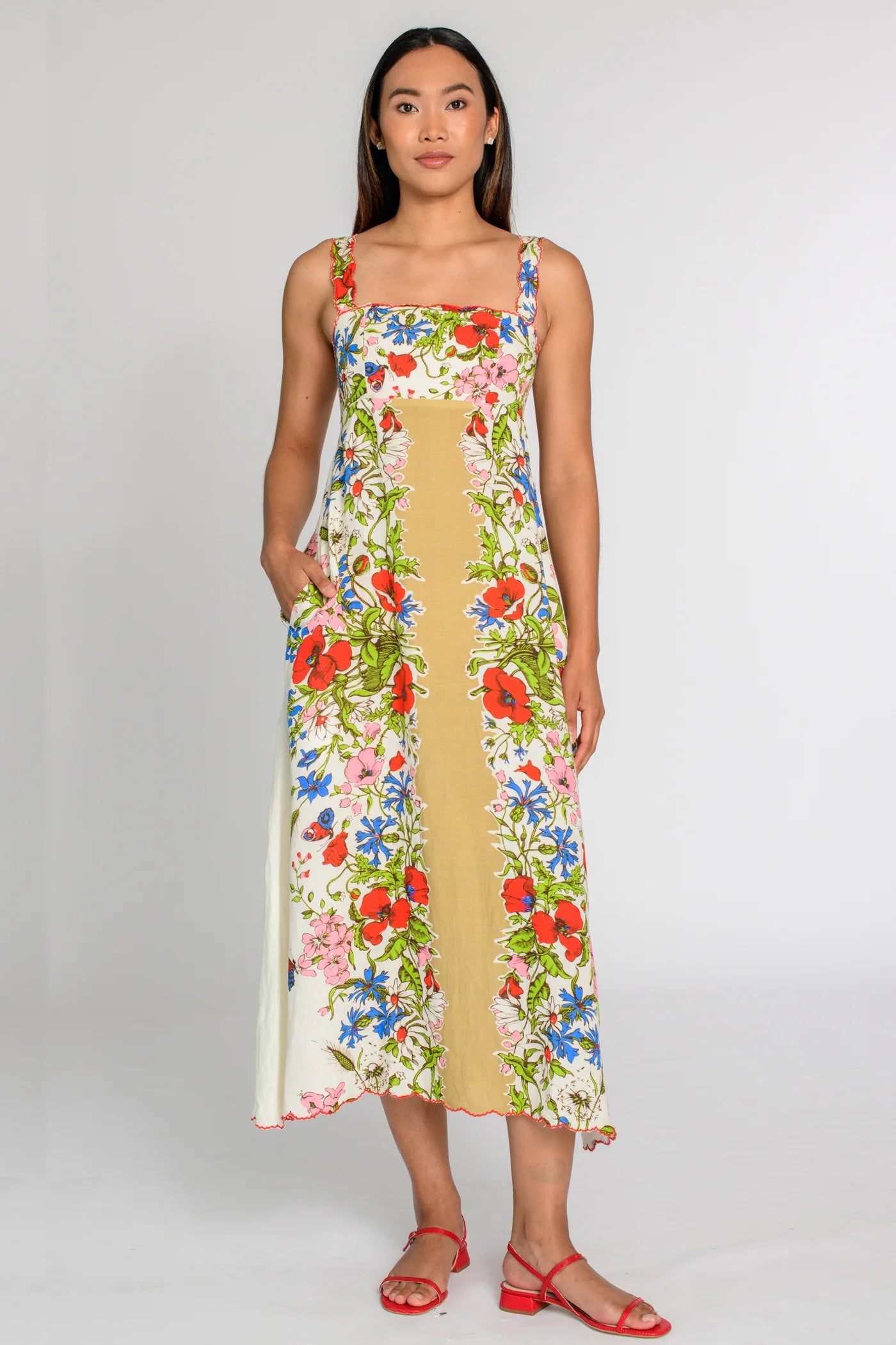 Annalisa Dress in Butterfly Garden