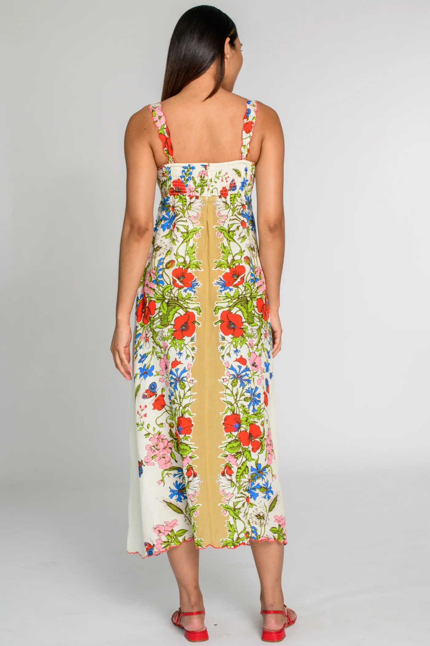 Annalisa Dress in Butterfly Garden