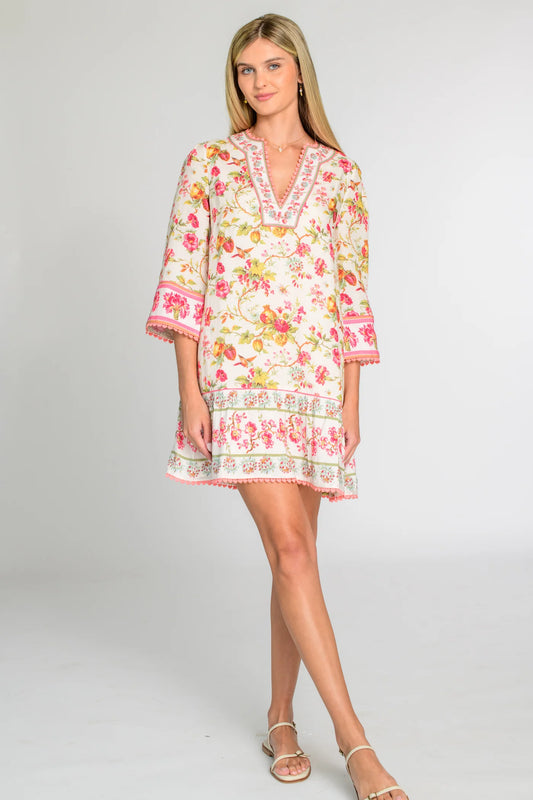 Lucy Dress in English Gardens