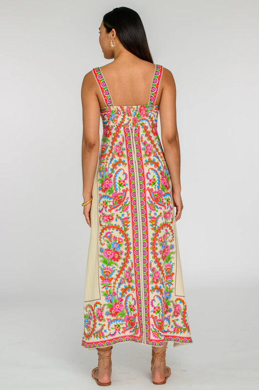 Annalisa Dress in Scroll with It