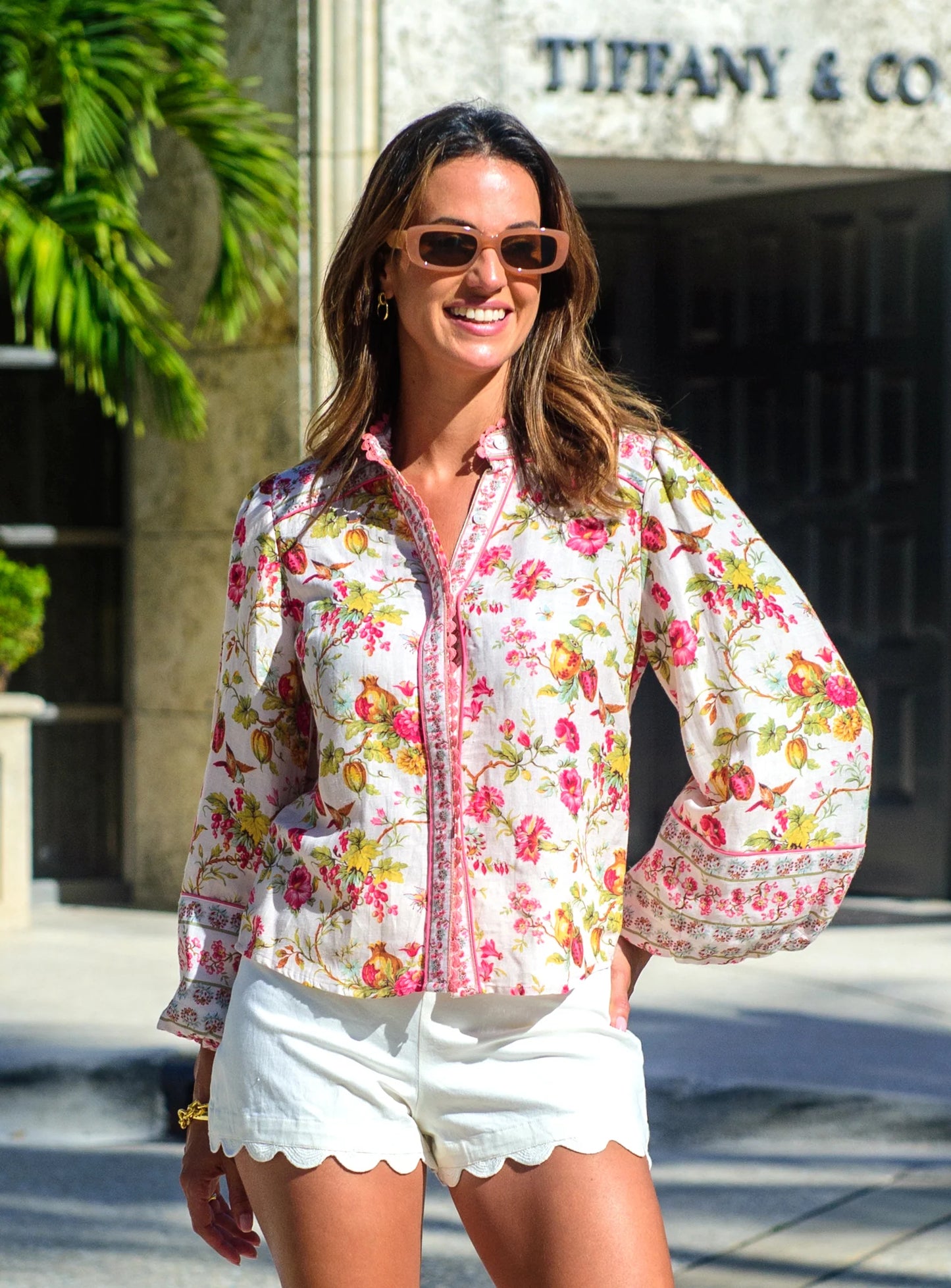 Emily Top in English Gardens