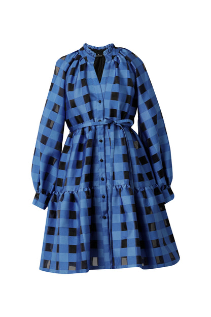 Emily Lovelock - Lucy Dress - Directoire Blue