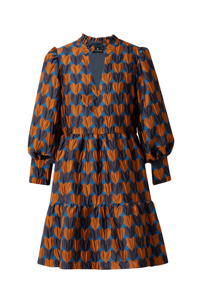 Emily Lovelock - Stella Dress - Directoire Blue