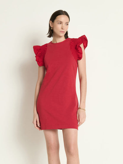 Ellis Mini Dress - Rio Red