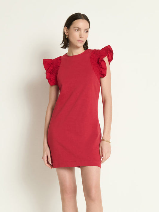 Ellis Mini Dress - Rio Red